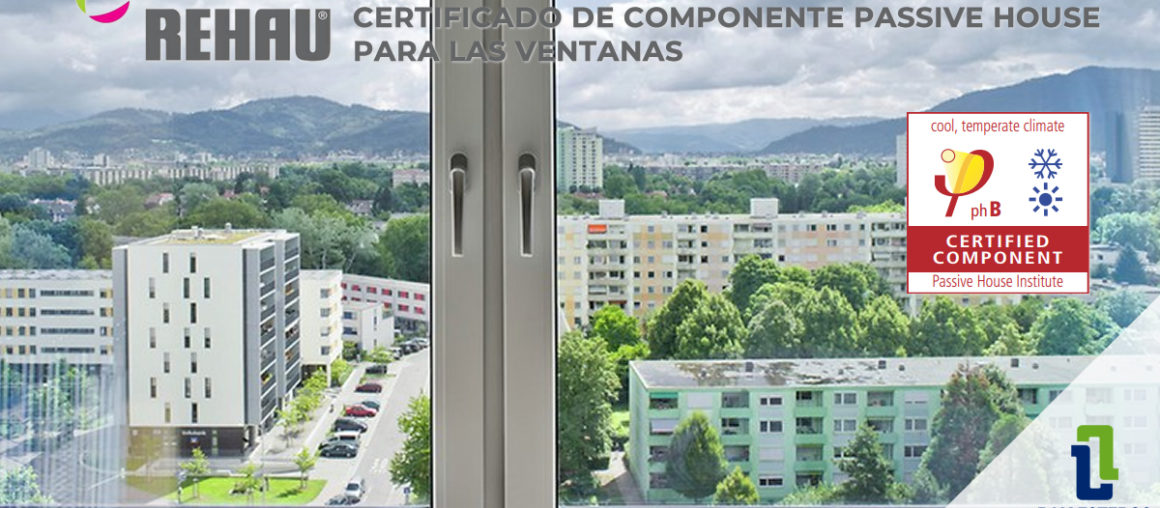 Certificado de componente "Passivhaus"